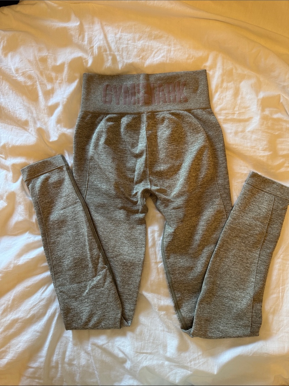 Gymshark Heather Gray High-Waist Seamless Leggings